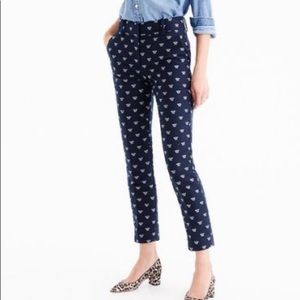 JCrew bumble bee pants navy style G8091